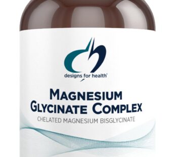 Designs for Health Magnesium Glycinate Complex – Chelated Magnesium Bisglycinate + High Absorption Magnesium Oxide for Heart Health, Immune Support & Bone Strength – Vegan (240 Capsules)