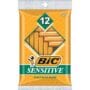 BIC Single Blade Razor, Sensitive, 12 ct