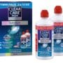 Clear Care Plus Cleaning Solution with Lens Case, Twin Pack, Multi, 12 Oz, Pack of 2