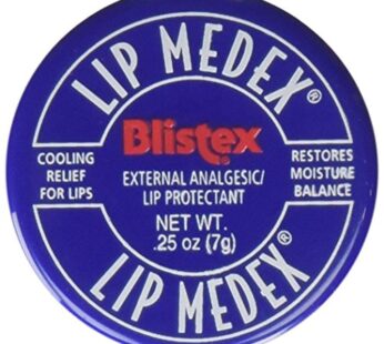 Blistex Lip Medex External Analgesic/Lip Protectant 0.25 oz (Pack of 6)