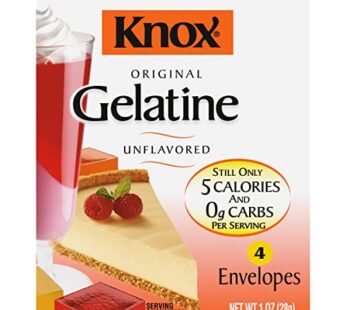 Knox Unflavored Gelatin (4 Envelopes)