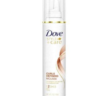 Dove Style+Care Curls Defining Mousse, Soft Hold 7 oz (Pack of 3)