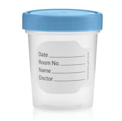 Sterile Specimen Cups Individually Bagged with Lids [10 Count] 4 oz Clear Urine Collection Cup with Leak Proof Screw On Covers - 4.5 Compacity Specimens Jar ? for Safe Pee, Stool, Semen Sample Testing - Image 3