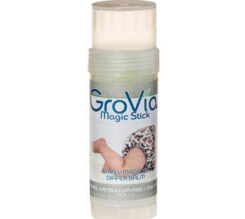 GroVia All Natural Magic Stick Baby Diaper Balm for Baby Diapering (2 oz)