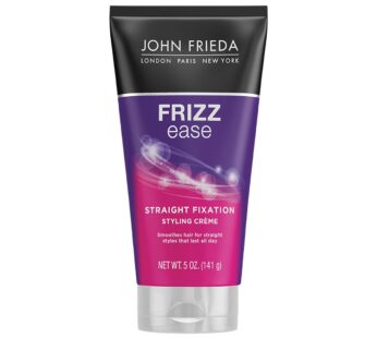 John Frieda Frizz-Ease Straight Fixation Styling Creme 5 oz (Pack of 6)