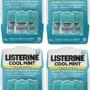Listerine Cool Mint Pocketpaks Breath Strips, 12-24-Strip Pack Total 288 Strips