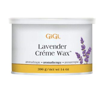 GiGi Lavender Creme Hair Removal Soft Wax, Gentle and Soothing, Extra Sensitive Skin, 14 oz, 1-pc