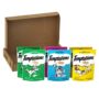 TEMPTATIONS Classic Crunchy and Soft Cat Treats Feline Favorites Variety Pack, (6) 3 oz. Pouches
