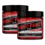 MANIC PANIC Vampire?s Kiss Hair Dye ? Classic High Voltage (2PK) Semi Permanent Hair Color, Medium Red with Bright Pink Undertones, For Dark & Light Hair, Vegan, PPD & Ammonia-Free, For Hair Coloring