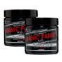 MANIC PANIC Raven Black Hair Dye ? Classic High Voltage - (2PK) Semi Permanent Hair Color - Cool Black With Blue Undertones - For Dark, Light Hair - Vegan, PPD & Ammonia Free - For Coloring Hair