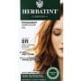 Herbatint Permanent Haircolor Gel, 8R Light Copper Blonde, Alcohol Free, Vegan, 100% Grey Coverage - 4.56 oz