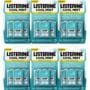 Listerine Cool Mint PocketPaks Portable Breath Strips for Bad Breath, Fresh Breath Strips to Kill 99% of Bad Breath Germs* On-The-Go, Cool Mint Flavor, 72 Count (Pack of 6)