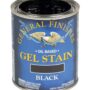 General Finishes Oil Base Gel Stain, 1 Pint, Black