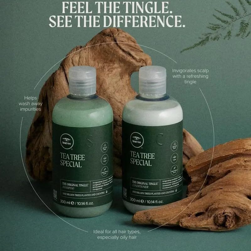 Tea Tree Special Conditioner, Detangles, Smooths + Softens, For All Hair Types, 33.8 fl. oz. - Image 3