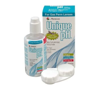 Menicon Unique pH Multi-Purpose & Travel Friendly Contact Lens Solution – (2 Fluid Ounces)