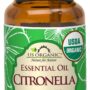 US Organic Citronella Essential Oil, Certified Organic, Pure & Natural, Improved caps and droppers. Used for Skin Care, DIY Projects Like Candle Making and Much More (10 ml.33 fl oz)