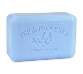 Pre de Provence Artisanal Soap Bar, Enriched with Organic Shea Butter, Natural French Skincare, Quad Milled for Rich Smooth Lather, Starflower, 8.8 Ounce