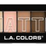 L.A. Colors 5 Color Matte Eyeshadow, Tan Khaki, 0.25 Oz