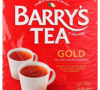 Barry’s Tea Gold Blend, 80-Tea Bag Boxes (Pack of 6)
