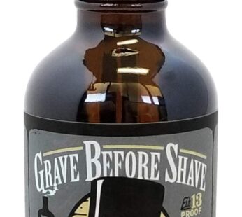 Grave Before Shave? Gentlemen’s Blend Beard Oil (Bourbon/Sandal Wood Scent) 4 oz. BIG BOTTLE