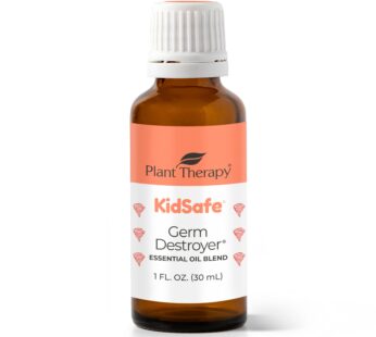 Plant Therapy KidSafe Destroyer Essential Oil Blend – Guard from Illness, Support Blend for Kids 100% Pure, Undiluted, Natural Aromatherapy, Therapeutic Grade 30 mL (1 oz)