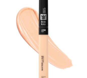 Maybelline New York Fit Me Liquid Concealer Makeup, Natural Coverage, Lightweight, Conceals, Covers Oil-Free, Light, 1 Count (Packaging May Vary)