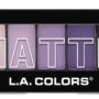 L.A. Colors 5 Color Matte Eyeshadow, Purple Cashmere, CEM473
