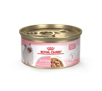 Royal Canin Feline Health Nutrition Kitten Thin Slices in Gravy Canned Cat Food, 3 oz can (24-count)