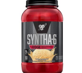 BSN SYNTHA-6 Edge Protein Powder, Vanilla Protein Powder with Hydrolyzed Whey, Micellar Casein, Milk Protein Isolate, Low Sugar, 24g Protein, Vanilla Milkshake, 28 Servings