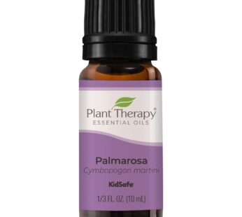 Plant Therapy Palmarosa Essential Oil 100% Pure, Undiluted, Natural Aromatherapy, Therapeutic Grade 10 mL (1/3 oz)