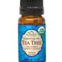 US Organic 100% Pure Tea Tree Essential Oil - USDA Certified Organic, Steam Distilled, Sourced from South Africa, Undiluted, Non-GMO (10 ml (Pack of 1))