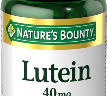 Nature’s Bounty Lutein Pills, Eye Health Supplements and Vitamins, Support Vision Health, 40 mg, 30 Softgels