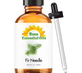 Sun Essential Oils 4oz – Fir Needle Essential Oil – 4 Fluid Ounces – Fir Needle Oil