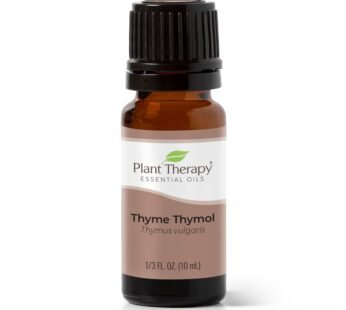 Plant Therapy Thyme Thymol Essential Oil 100% Pure, Undiluted, Natural Aromatherapy, Therapeutic Grade 10 milliliter (1/3 ounce)