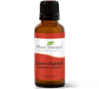 Plant Therapy Germ Fighter Essential Oil Blend 100% Pure, Undiluted, Natural Aromatherapy, Therapeutic Grade 30 mL (1 oz)