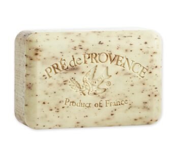 Pre de Provence Artisanal Soap Bar, Enriched with Organic Shea Butter, Natural French Skincare, Quad Milled for Rich Smooth Lather, Mint Leaf, 8.8 Ounce