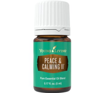Young Living Peace & Calming II Essential Oil – 5ml – 100% Pure and Premium-Grade – Diffuser-Friendly – Comforting, Fresh Citrus Aroma – Promotes Peaceful Meditation