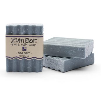 Zum Bar Goat’s Milk Soap – Sea Salt – 3 oz (3 Pack)