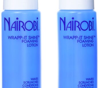 Nairobi Wrapp-it Shine Foaming Lotion, 2 Count