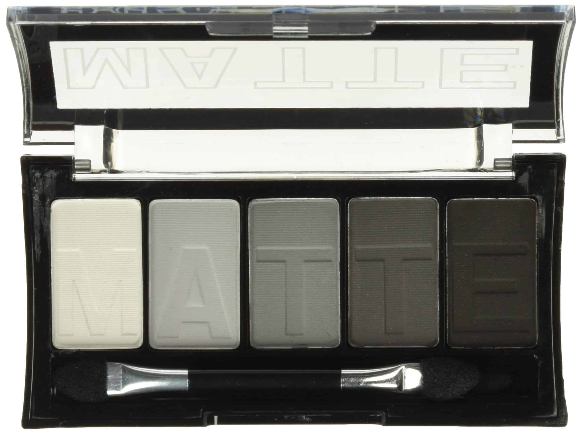 L.A. Colors 5 Color Matte Eyeshadow, Black Lace, 0.08 Oz - Image 2