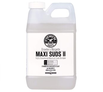 Chemical Guys CWS_1011_64 Maxi-Suds II Foaming Car Wash Soap (Works with Foam Cannons, Foam Guns or Bucket Washes) Safe for Cars, Trucks, Motorcycles, RVs & More, 64 oz (.5 Gallon), Strawberry Scent