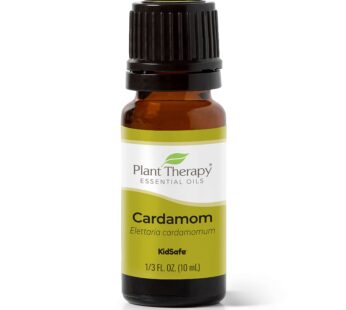 Plant Therapy Cardamom Essential Oil 10 mL (1/3 oz) 100% Pure, Undiluted, Therapeutic Grade