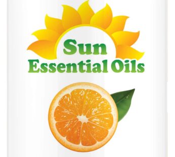Sun Essential Oils – Orange (Sweet) Essential Oil 16oz for Aromatherapy, Diffuser, Ease Pain – Energy Booster – Sweet Orange Essential Oil for Diffuser – Orange Essential Oil for Cleaning