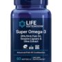 Life Extension Super Omega-3 EPA/DHA Fish Oil, Sesame Lignans & Olive Extract ? Heart Health, Brain Health, Inflammation Health Support, Cholesterol Health Support, Gluten-Free, Non-GMO, 60 Softgels
