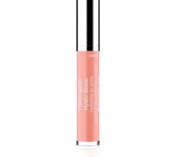 Neutrogena Hydro Boost Moisturizing Lip Gloss, Hydrating Non-Stick and Non-Drying Luminous Tinted Lip Shine with Hyaluronic Acid to Soften and Condition Lips, 23 Ballet Pink Color, 0.10 oz