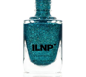 ILNP Time In A Bottle – Vivid Blue Holographic Nail Polish