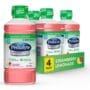 Pedialyte AdvancedCare Electrolyte Solution with PreActiv Prebiotics, Hydration Drink, Strawberry Lemonade, 1 Liter, 4 Count