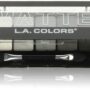 L.A. Colors 5 Color Matte Eyeshadow, Black Lace, 0.08 Oz