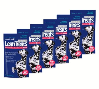 Covetrus Nutrisential Lean Treats for Dogs – Soft Dog Treats for Small & Medium Dogs – Nutritional Low Fat Bite Size K9 Treats – Chicken Flavor – 6 Pack – 4oz
