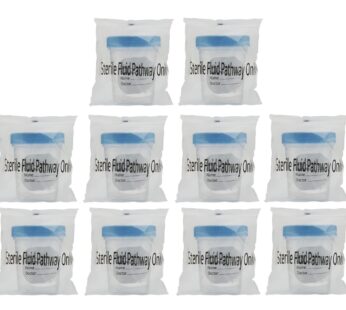 Sterile Specimen Cups Individually Bagged with Lids [10 Count] 4 oz Clear Urine Collection Cup with Leak Proof Screw On Covers – 4.5 Compacity Specimens Jar ? for Safe Pee, Stool, Semen Sample Testing